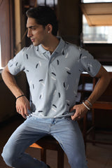 Printed Polo T-Shirt - GPT-002
