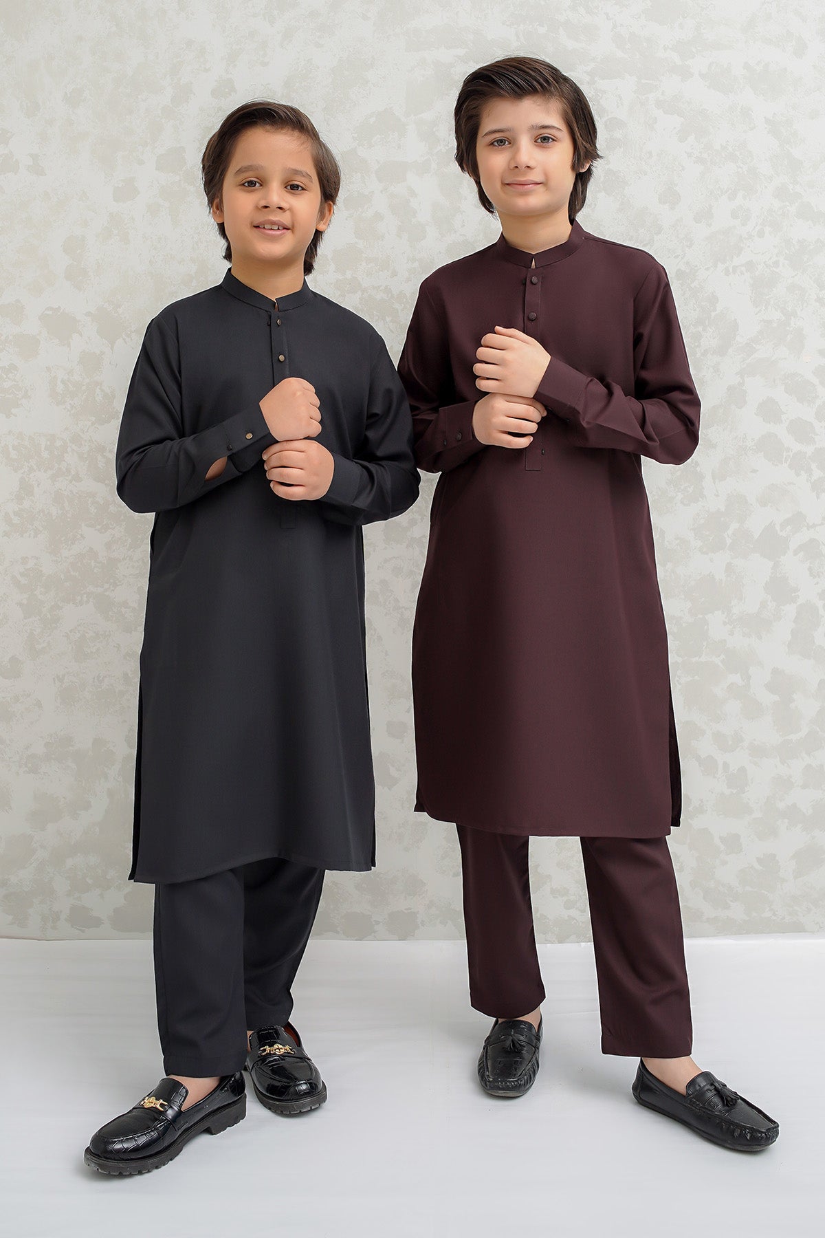 Boys Rust Kurta Pajama  B-626