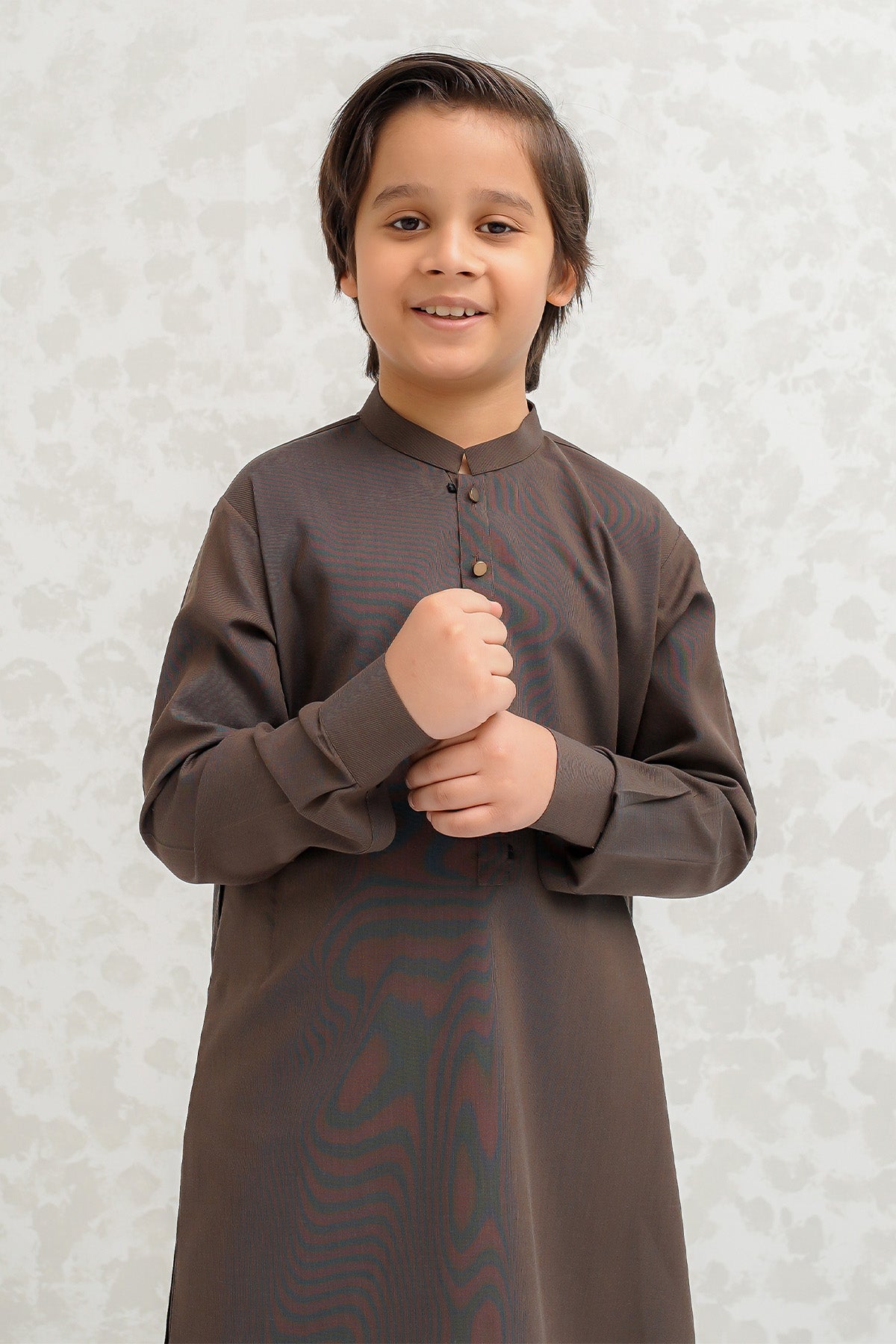 Boys Brown Kurta Pajama B-626