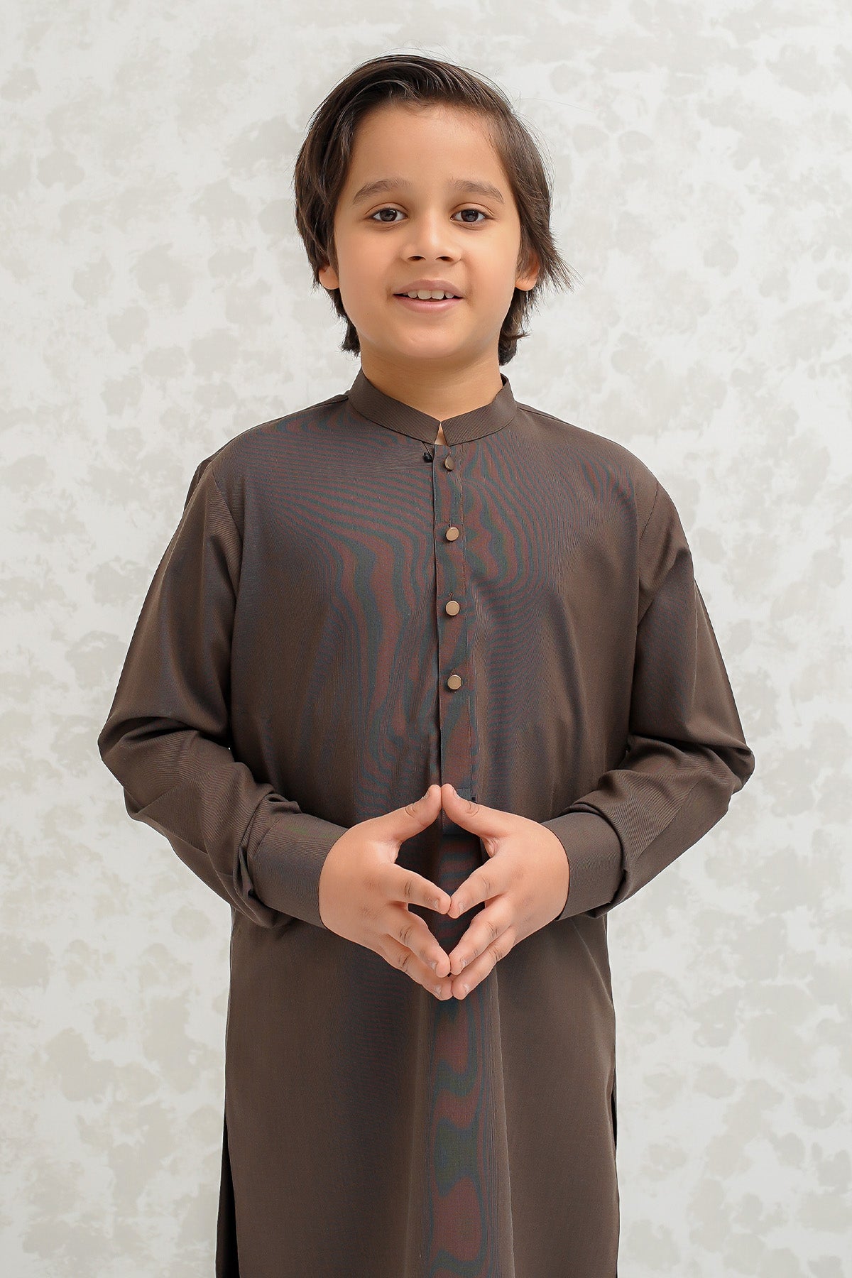 Boys Brown Kurta Pajama B-626