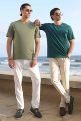 Basic Round Neck T-Shirt - GBT-001