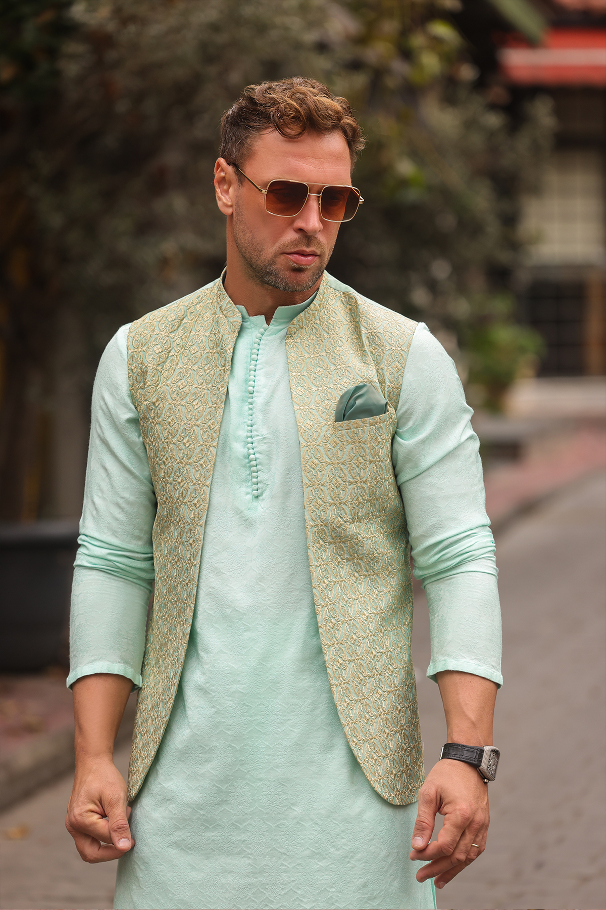 Embroidered Waist Coat