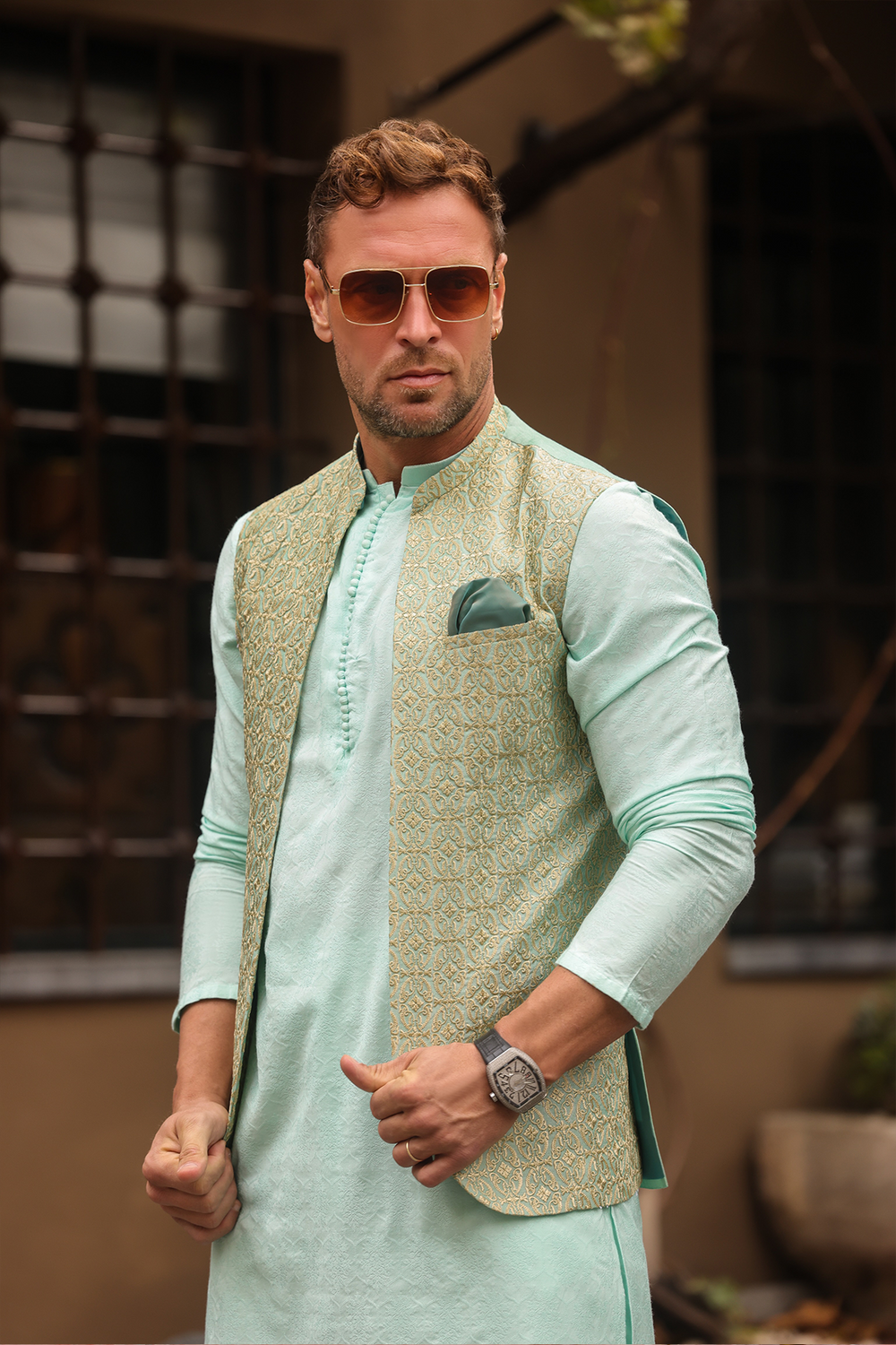 Embroidered Waist Coat