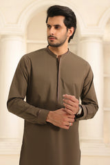 Men's Cotton Kurta With Pants - 1810