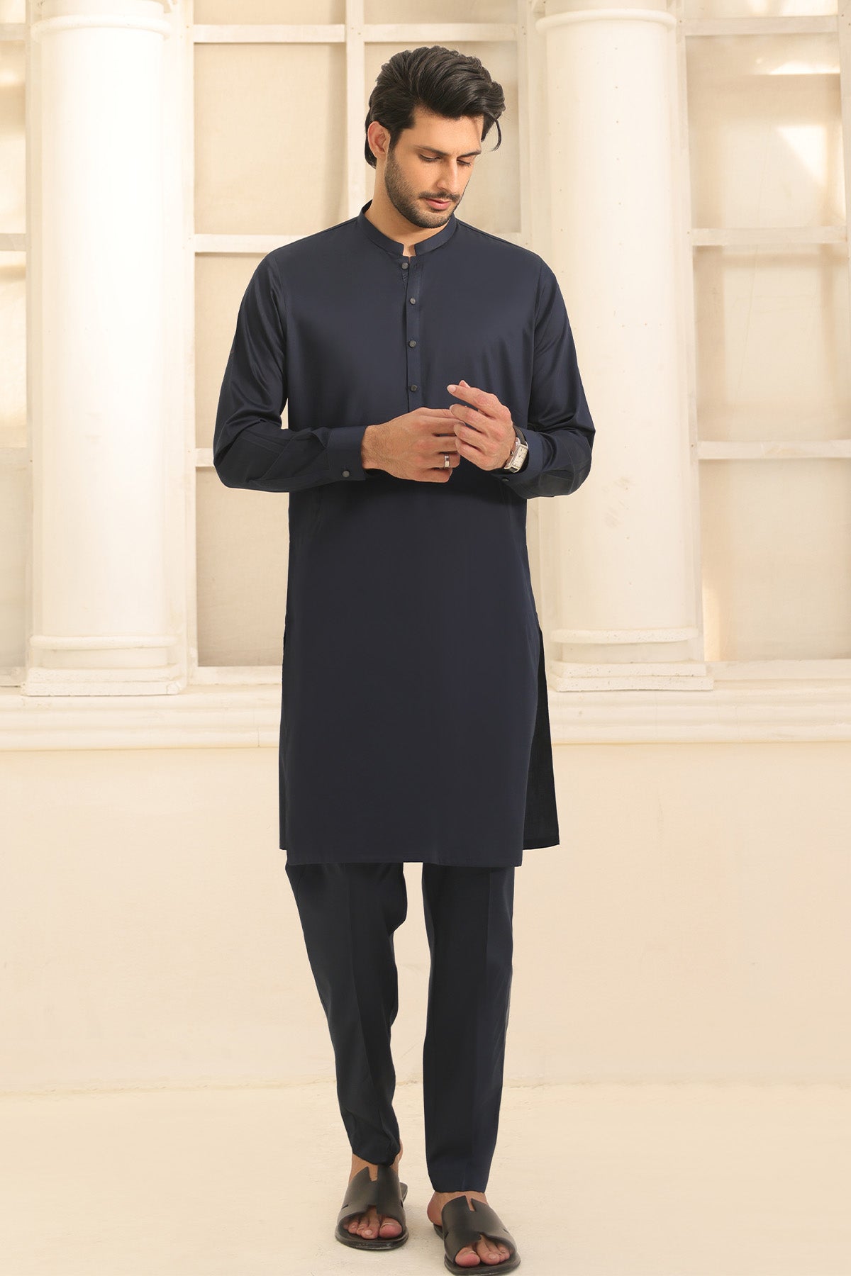Mens Kurta with Pants - 1835