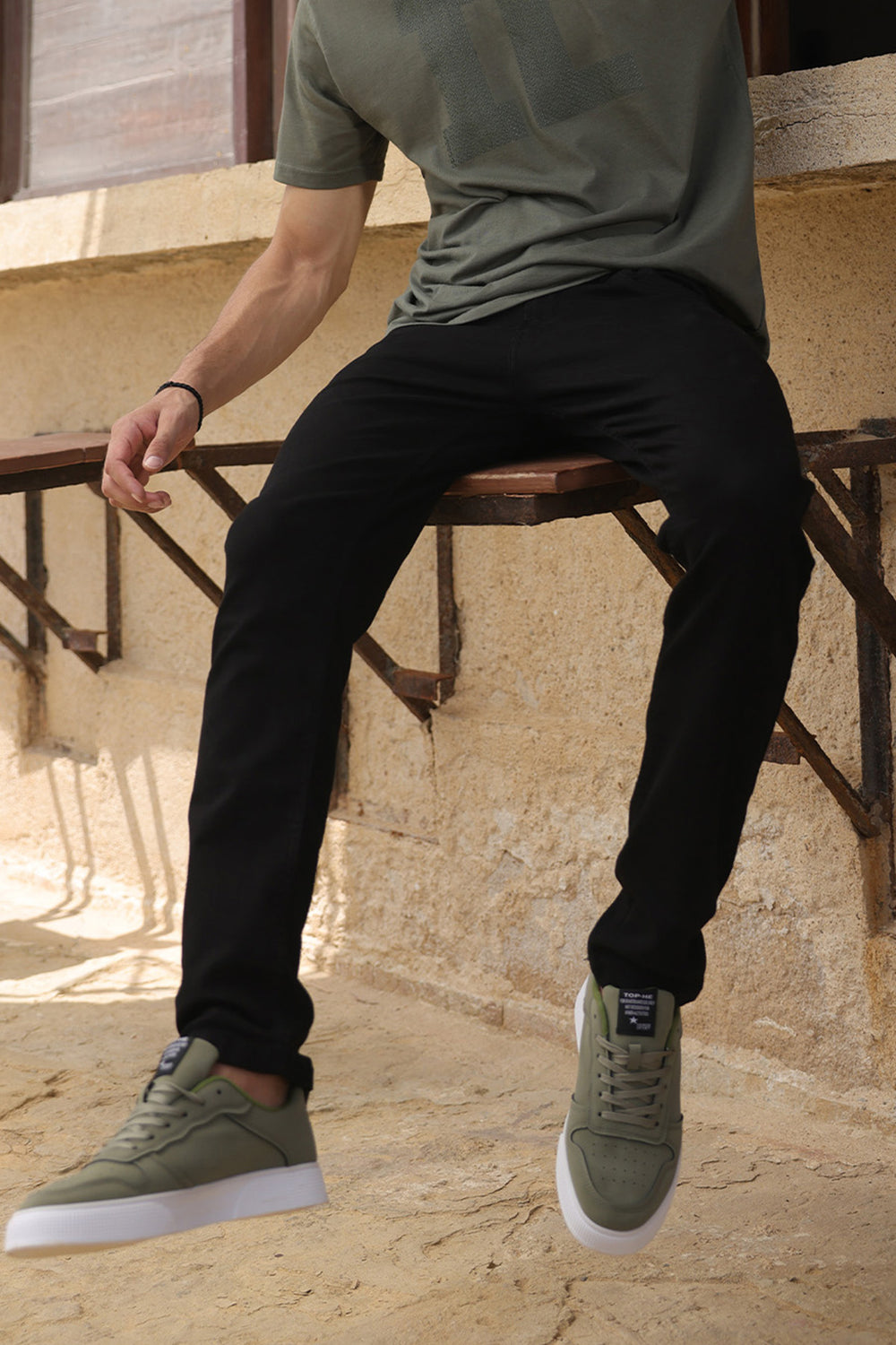 Black Slim Fit Denim Jeans
