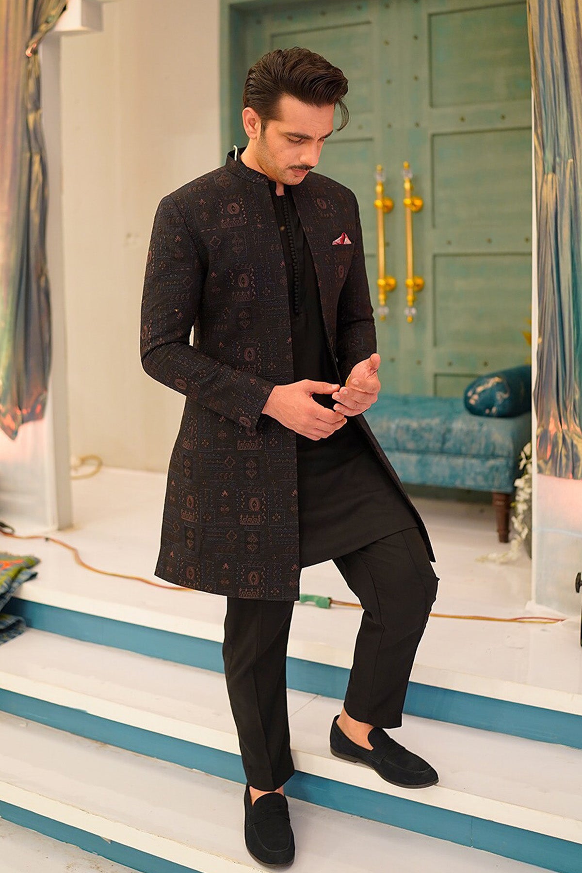 Mens Eastern Sherwani - 000