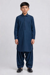 Boys R-Blue Shalwar Kameez B-673