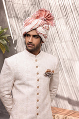 White Sherwni for Men