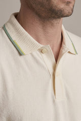 JACQUARD COLLAR WITH DOUBLE TIPPING GPT-009