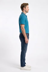 JACQUARD COLLAR WITH DOUBLE TIPPING GPT-009