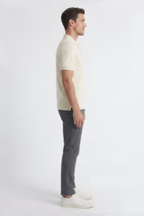 Jacquard polo with jacquard self lining collar GPT-008