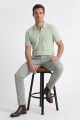Jacquard Polo with Horizontal lines GPT-007