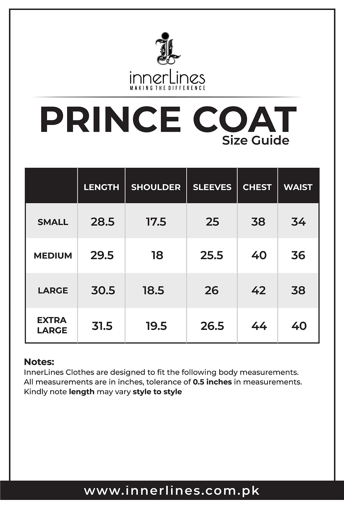 Prince Coat - 103
