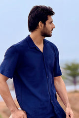 Mens Popcorn Front-Open Tee Online Pakistan