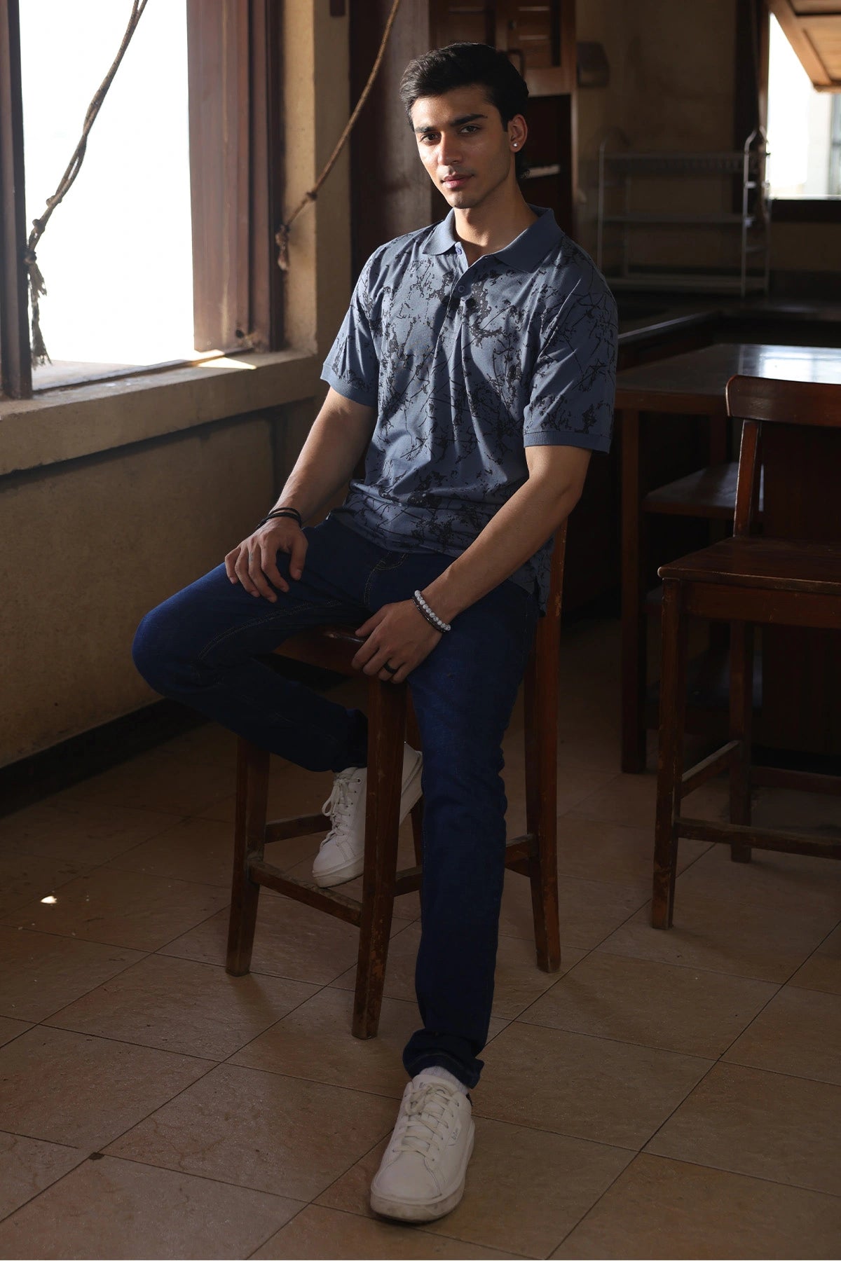 Printed Polo Pique for Men