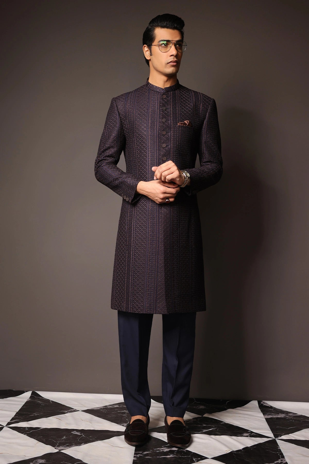 Mens Eastern Sherwani - 080