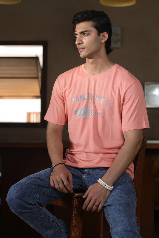 Graphic Round Neck T-Shirt - GCT-004