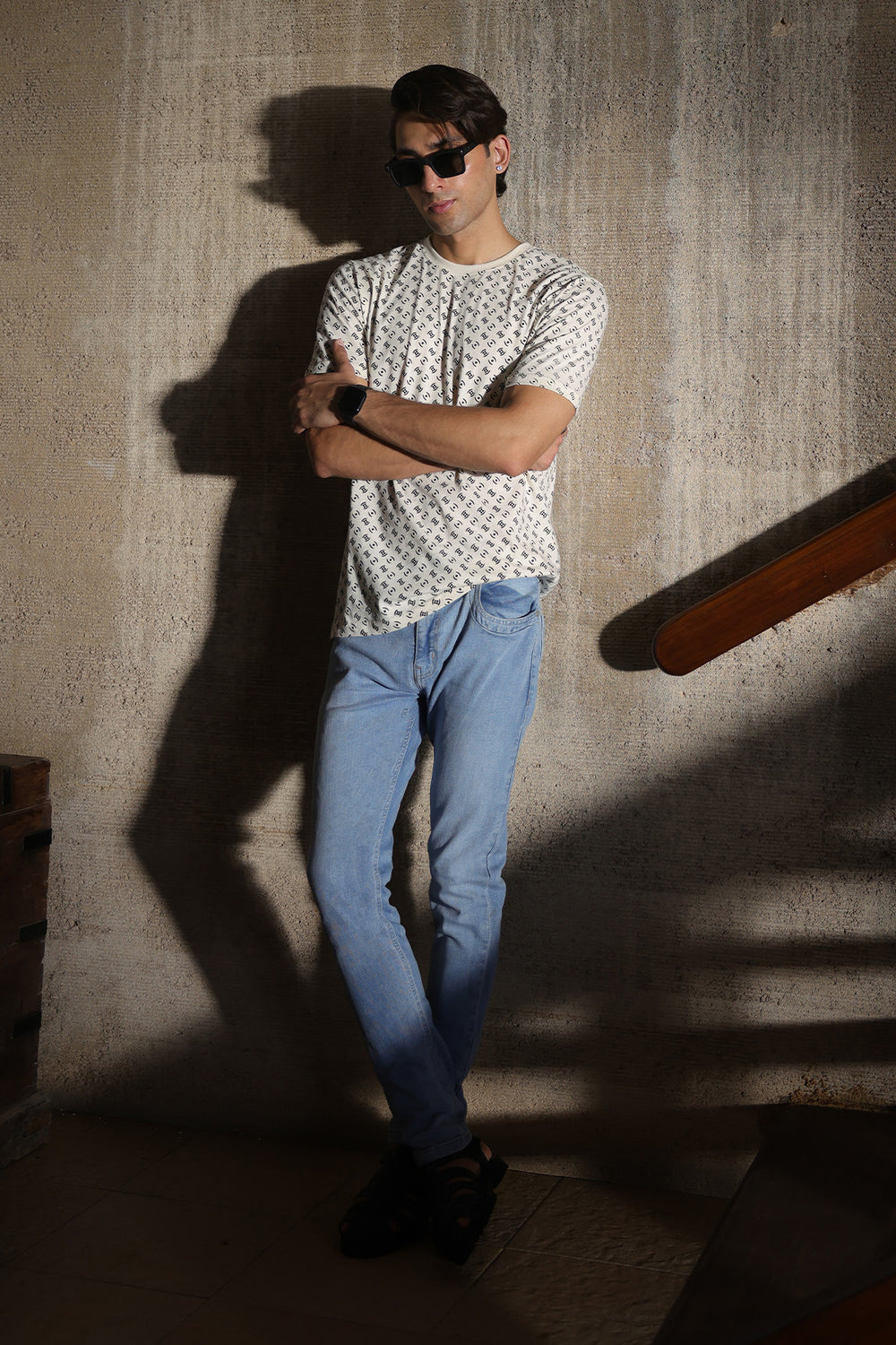 Slim Fit Blue Jeans for Men