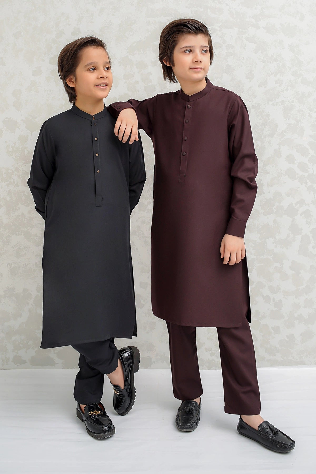 Boys Black Kurta Pajama  B-623