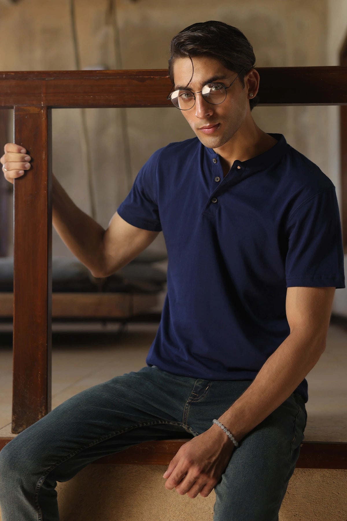 HENLEY TEE - GCT-003