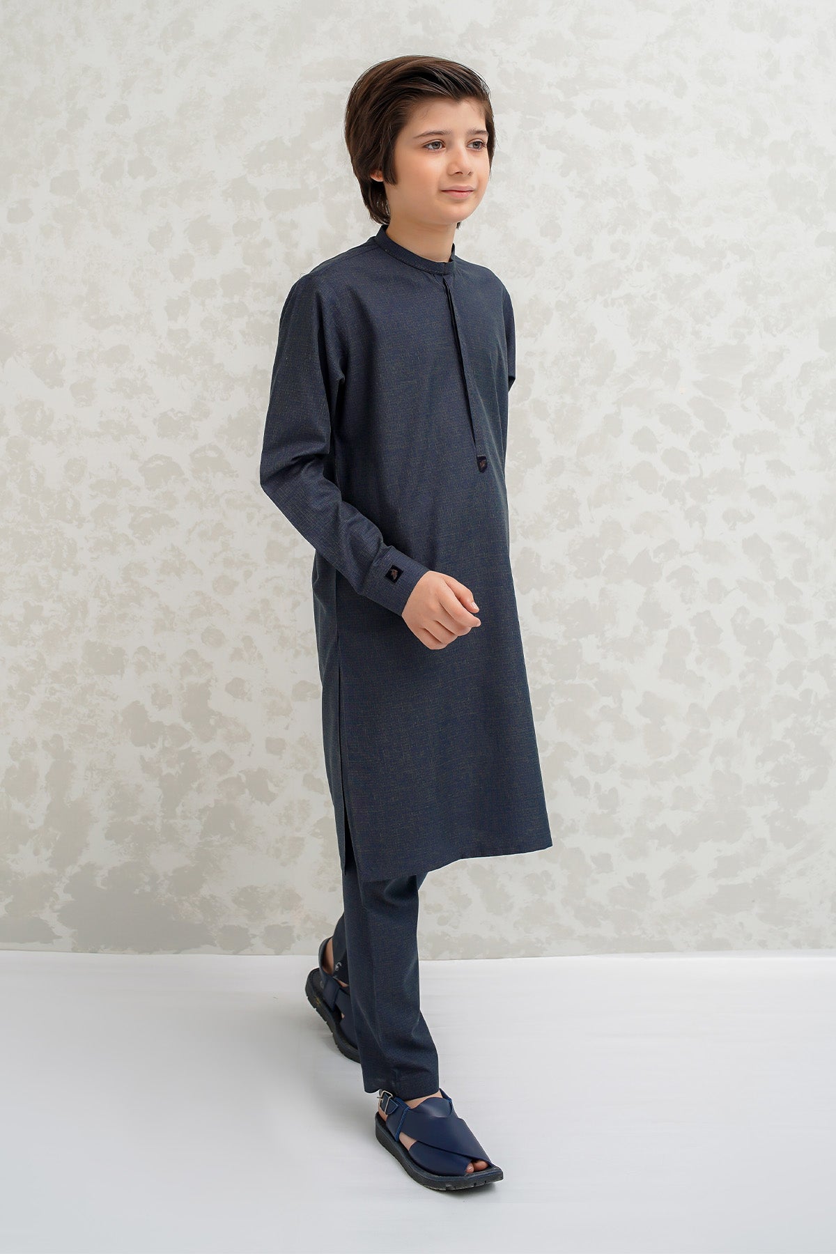 Boys Black Kurta Pajama - B628