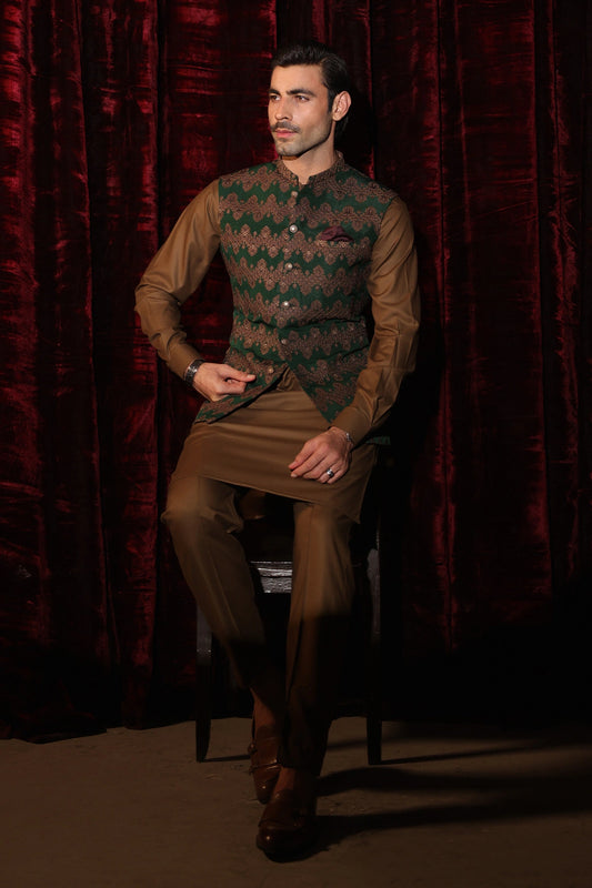 Multicoloured Waistcoat - WC-295