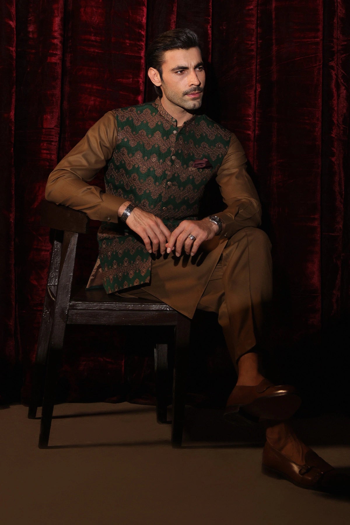 Multicoloured Waistcoat - WC-295