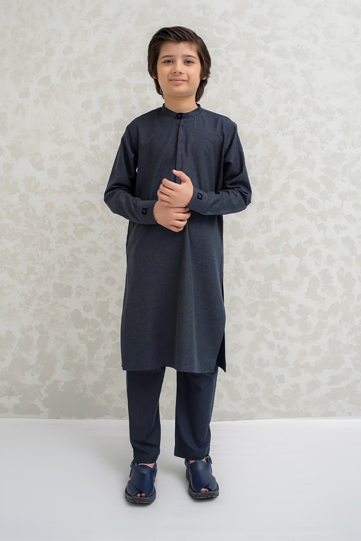 Boys Black Kurta Pajama - B628