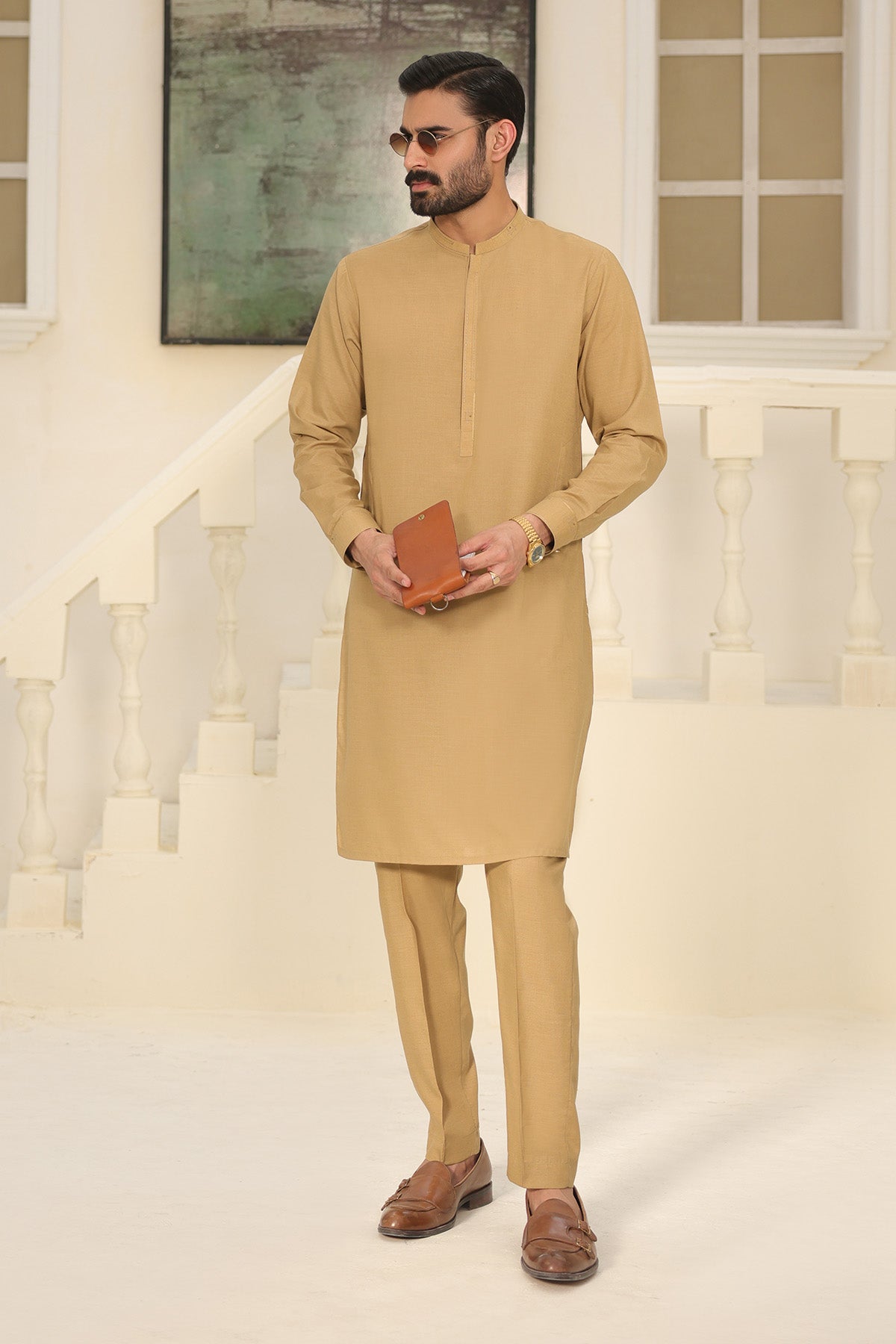 Mens Kurta With Pant - 1817