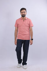 Tipping Collar Polo T-Shirt - GPT-001
