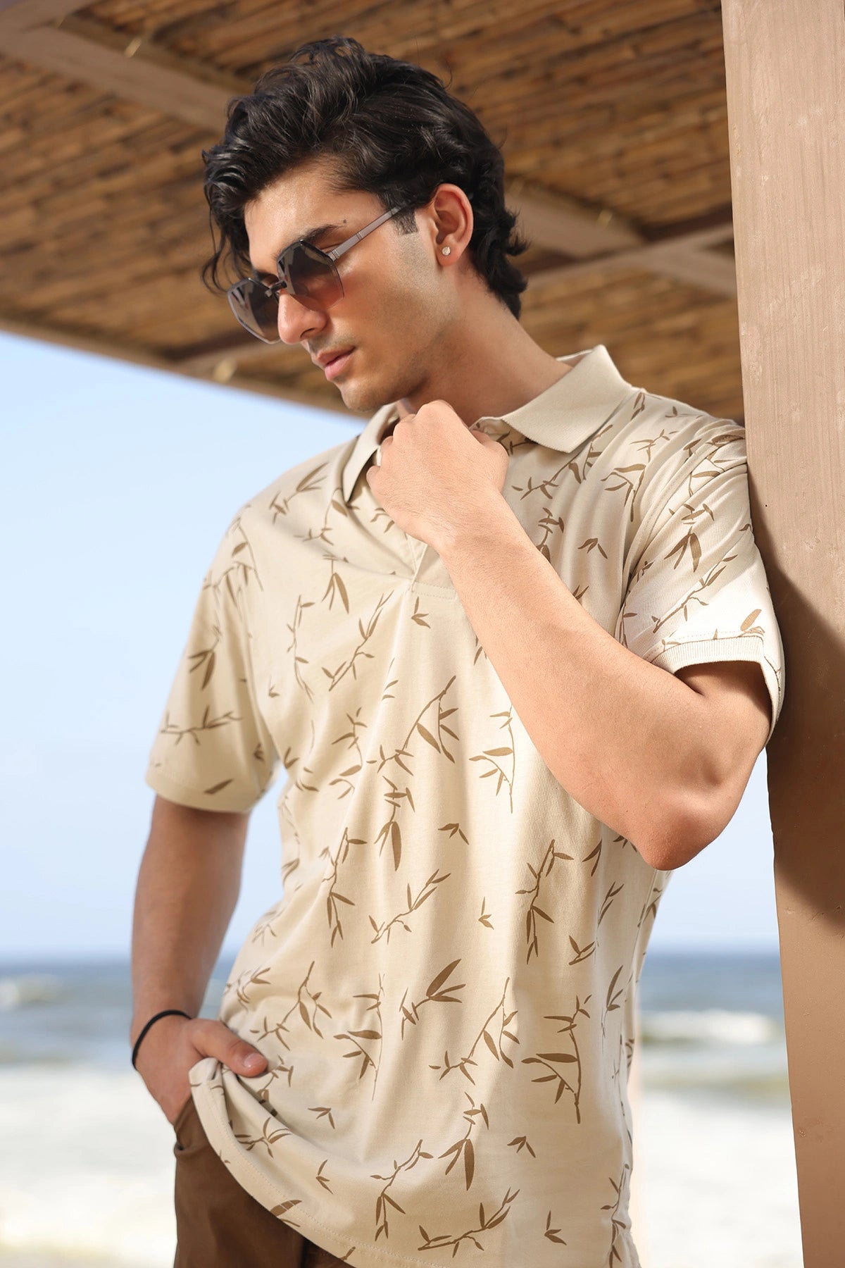 Printed Polo Pique for Men