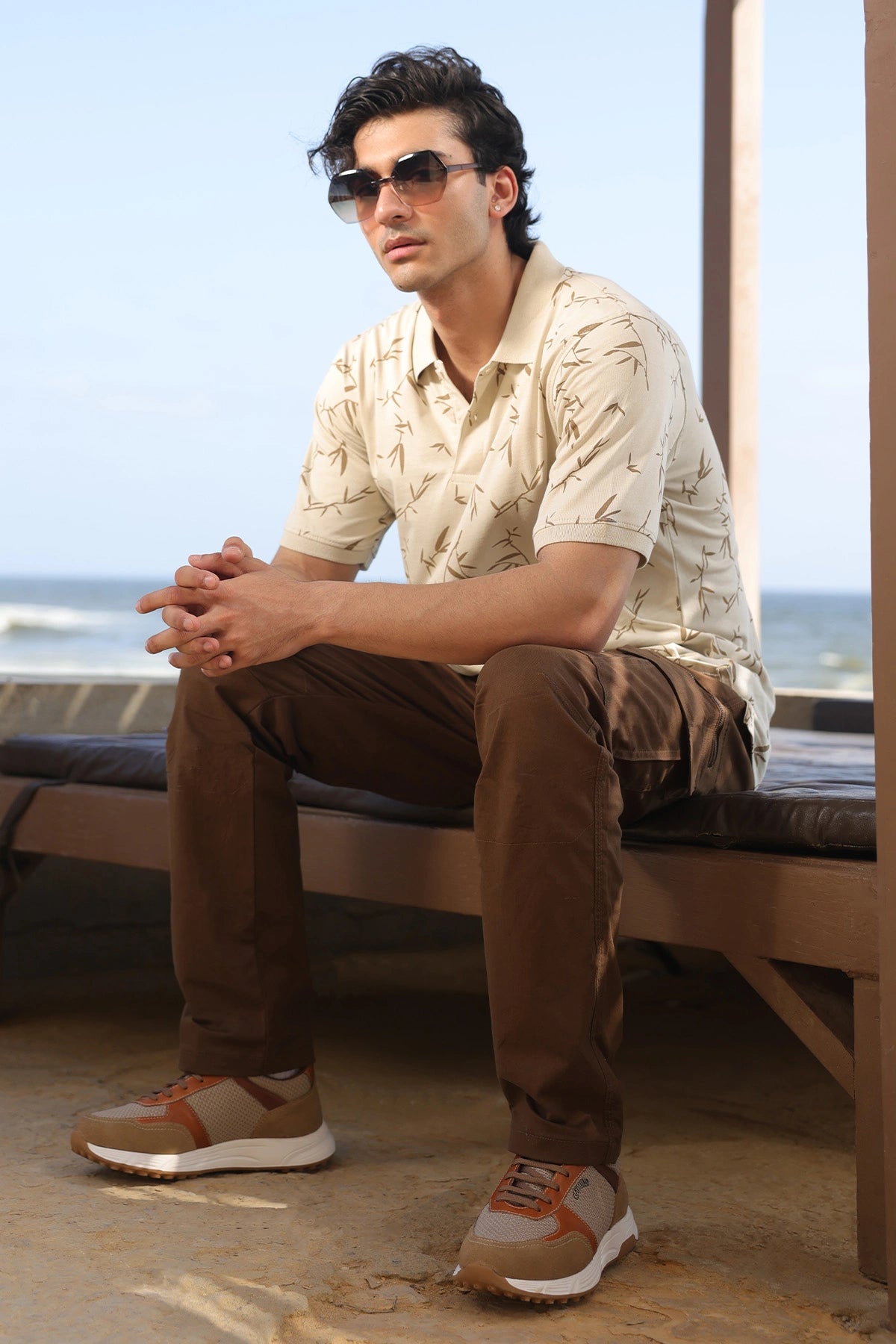 Printed Polo Pique for Men