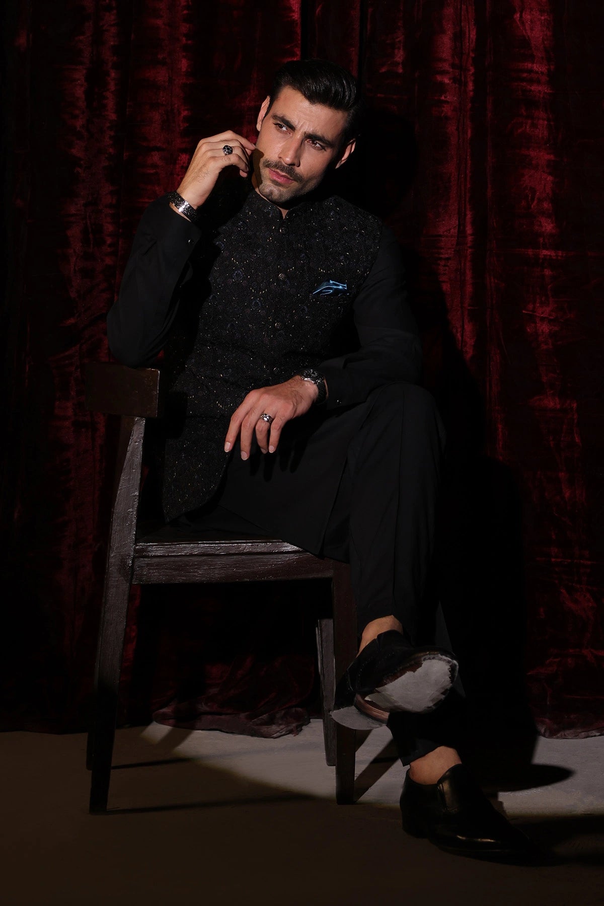 Embroidered Waistcoat - WC-293