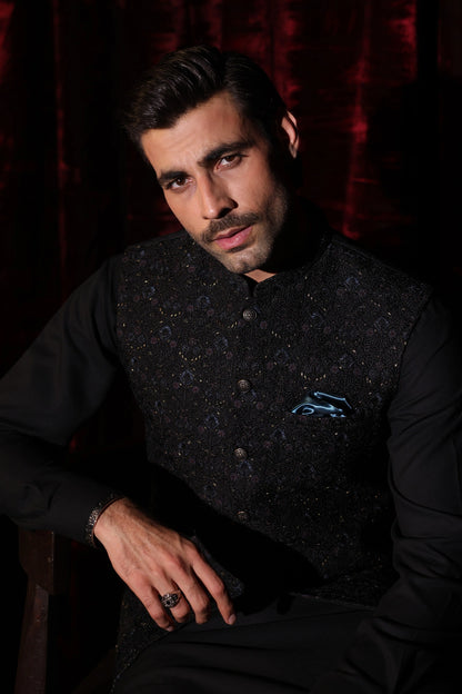 Embroidered Waistcoat - WC-293