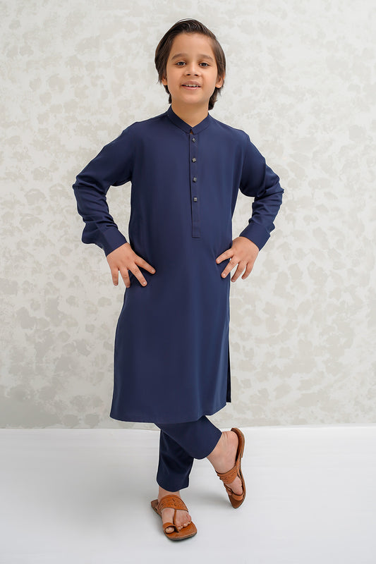 Boys Blue Kurta Pajama - B623