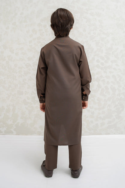 Boys Brown Kurta Pajama  B-626