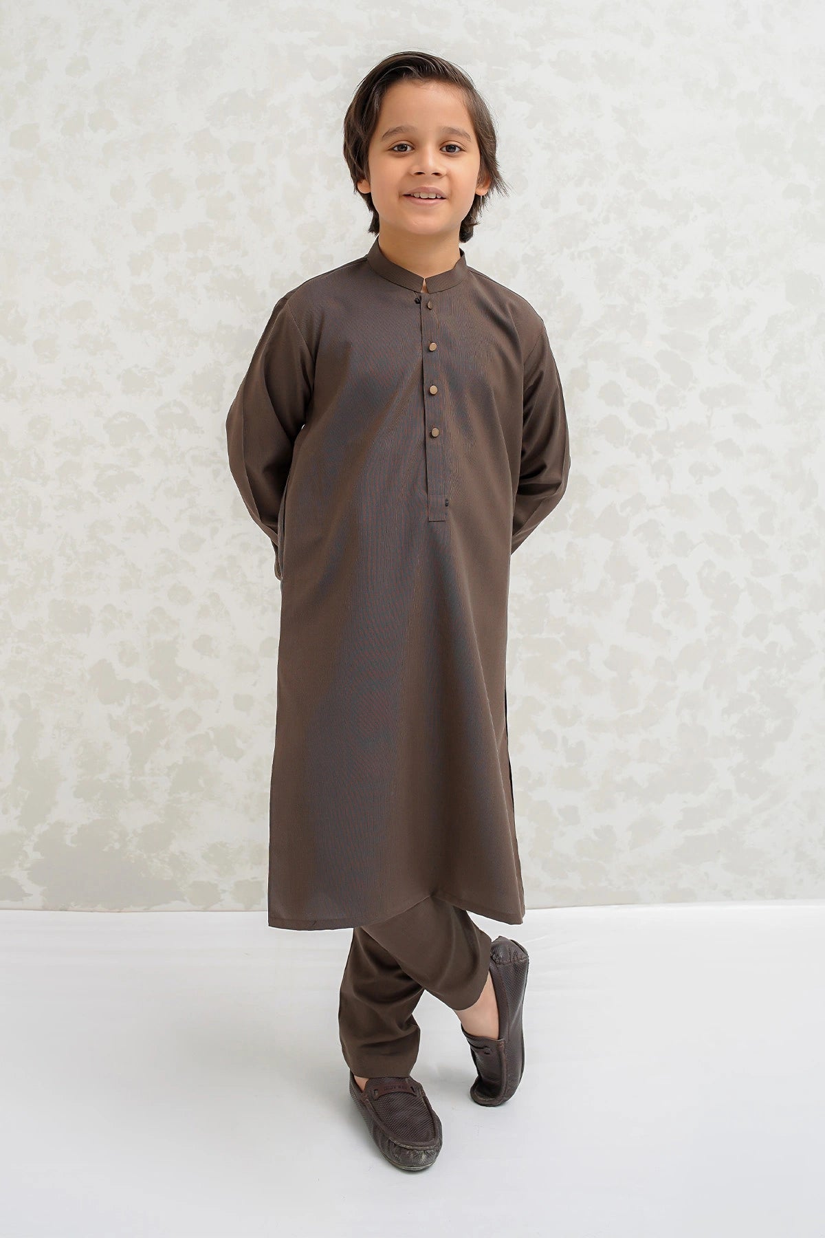 Boys Brown Kurta Pajama  B-626