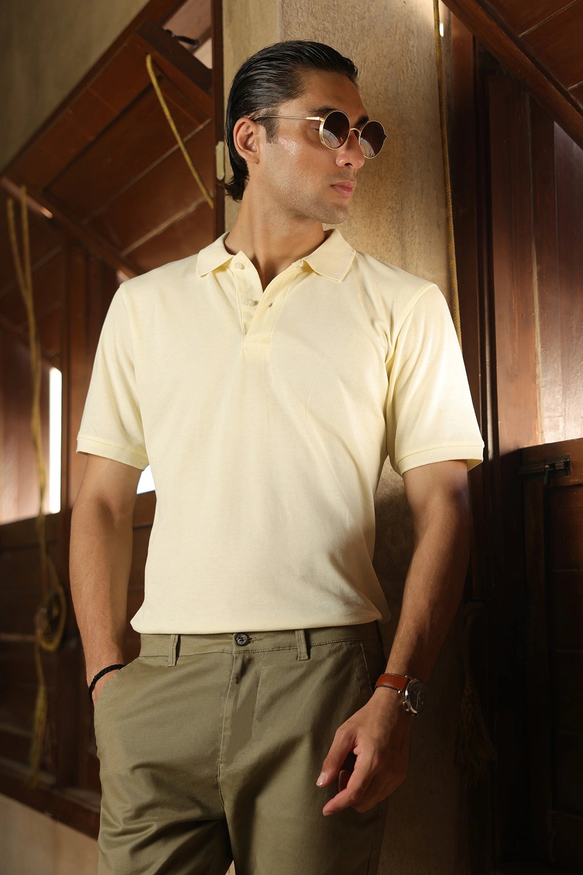 Western Polo Tee for Men