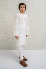 Off White Kurta Pajama for Boys