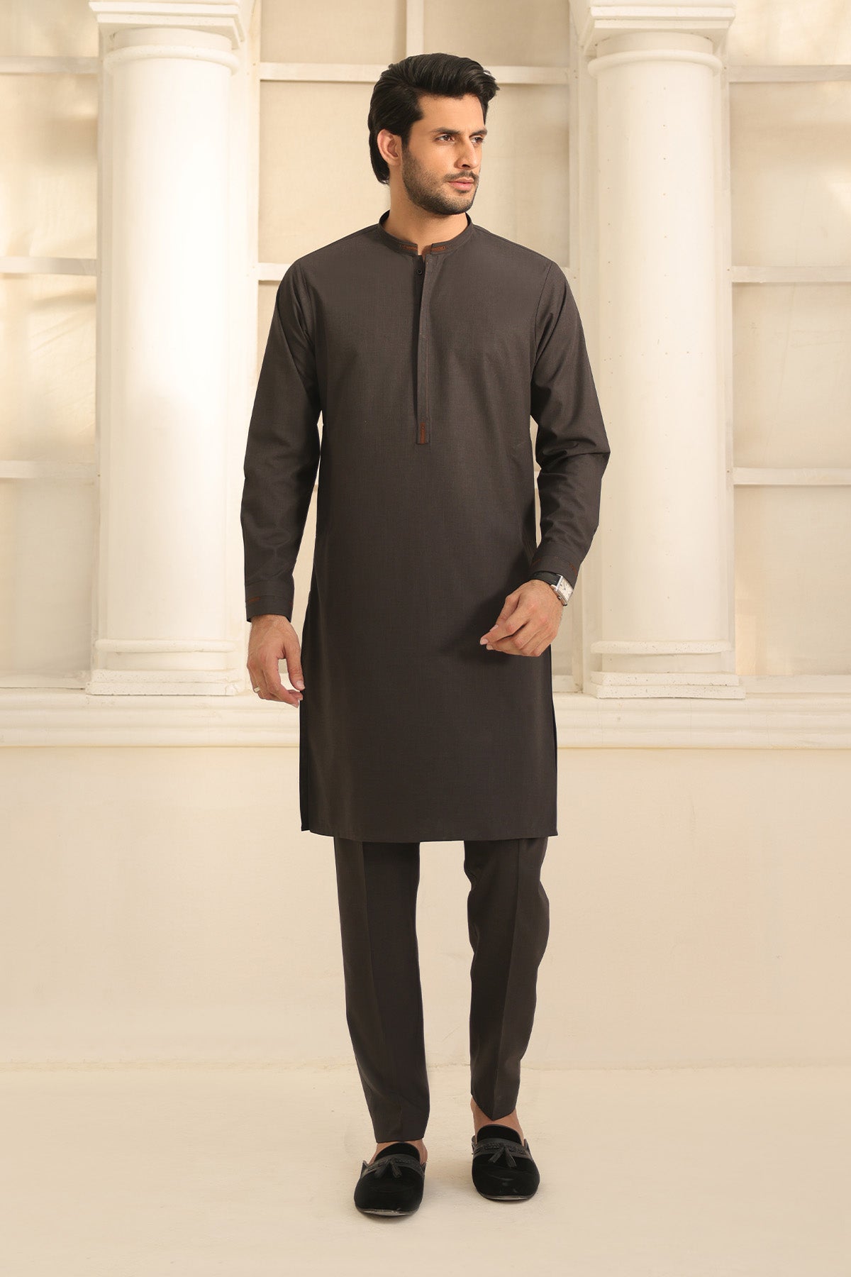 Black Kurta Pants - 1822