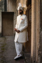 Self Embroidered Sherwani for Men