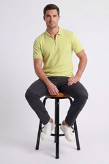 Jacquard Polo with Horizontal lines GPT-007