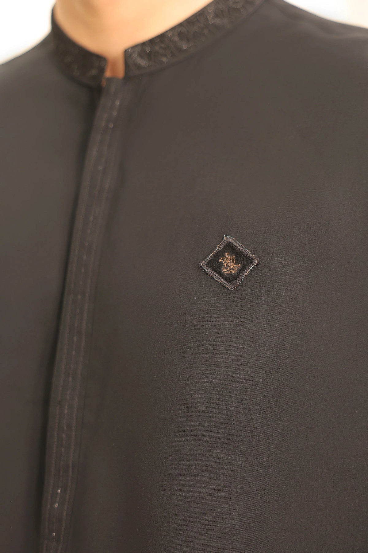 Mens Black Kurta with Pants