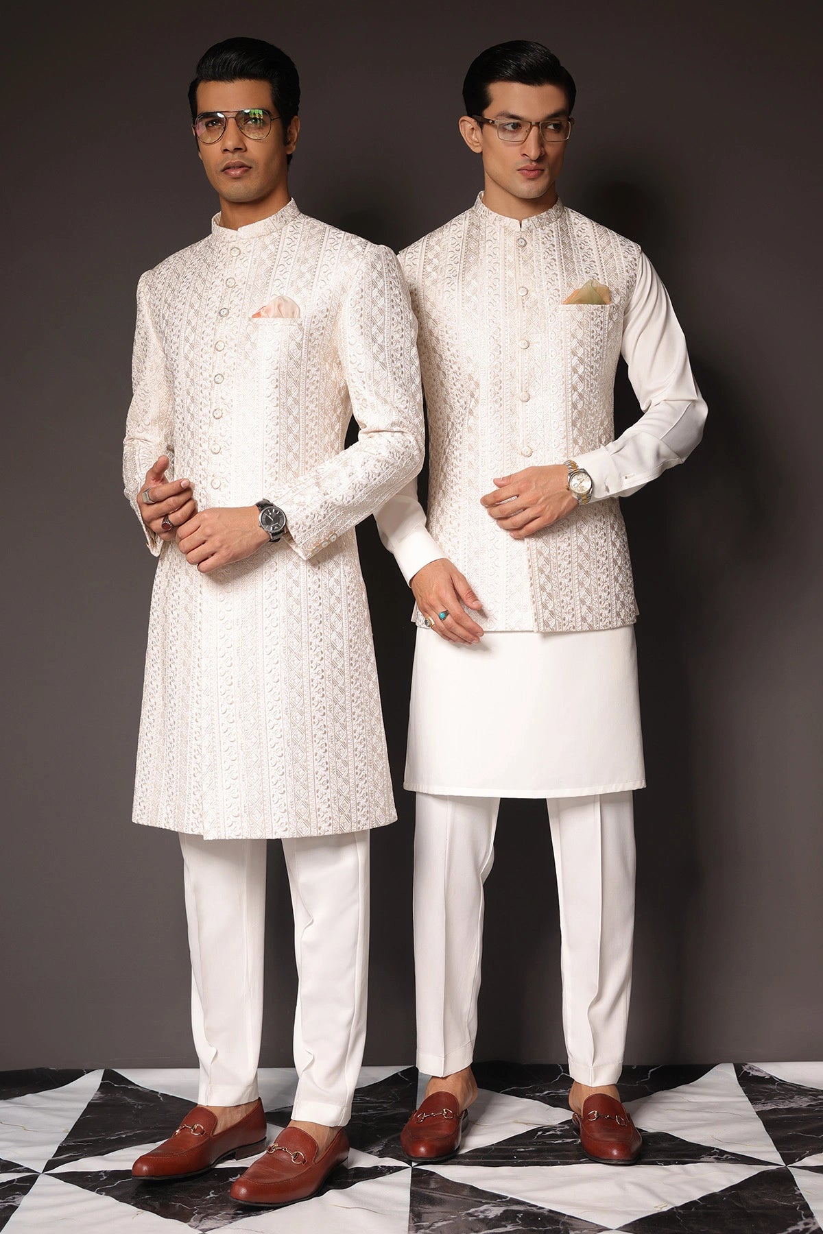 Striped Waist Coat - WC-261