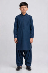Boys R-Blue Shalwar Kameez B-673