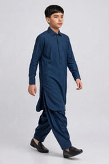 Boys R-Blue Shalwar Kameez B-673