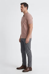 Jacquard Polo with Horizontal lines GPT-007