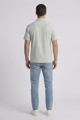 FRONT OPEN JERCEY TEE WITH PRINT GFOT-004