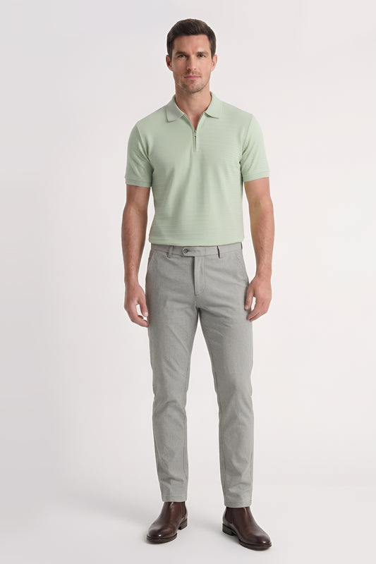 Jacquard Polo with Horizontal lines GPT-007